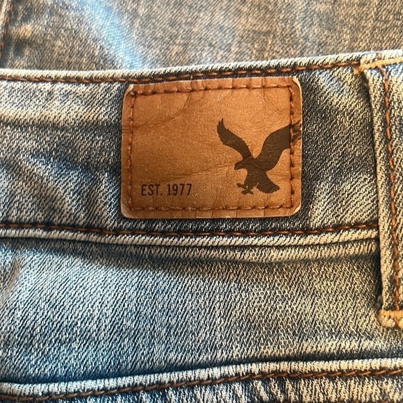 American Eagle Hi-Rise Jegging Crop Super Stretch Size 0 - Picture 12 of 14